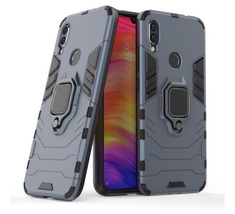 Púzdro ARMOR RING CASE  pre XIAOMI REDMI NOTE 7 (NOTE 7 PRO) - modré