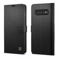 Puzdro SPIGEN La Manon WALLET SAFFIANO™ pre SAMSUNG GALAXY S10 (G973F) - čierne