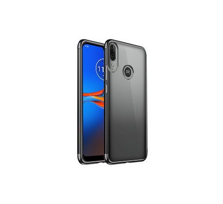 Púzdro ELEGANCE TPU CASE pre MOTOROLA MOTO E6 PLUS - čierne