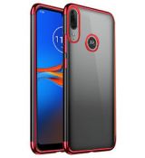 Púzdro ELEGANCE TPU CASE pre MOTOROLA MOTO E6 PLUS - červené