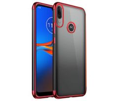 Púzdro ELEGANCE TPU CASE pre MOTOROLA MOTO E6 PLUS - červené