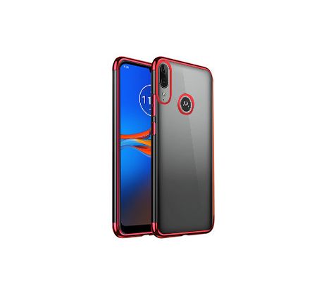 Púzdro ELEGANCE TPU CASE pre MOTOROLA MOTO E6 PLUS - červené