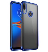 Púzdro ELEGANCE TPU CASE pre MOTOROLA MOTO E6 PLUS - modré