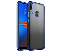 Púzdro ELEGANCE TPU CASE pre MOTOROLA MOTO E6 PLUS - modré