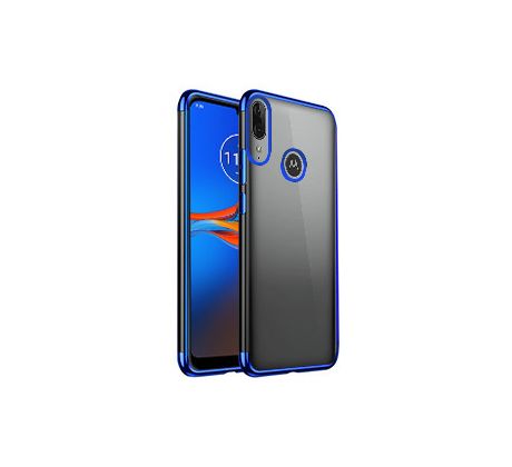 Púzdro ELEGANCE TPU CASE pre MOTOROLA MOTO E6 PLUS - modré