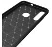 Púzdro CARBON CASE pre MOTOROLA MOTO E6 PLUS - čierne