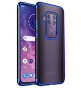 Púzdro ELEGANCE TPU CASE pre MOTOROLA ONE ZOOM - modré