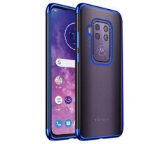 Púzdro ELEGANCE TPU CASE pre MOTOROLA ONE ZOOM - modré