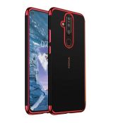 Púzdro ELEGANCE TPU CASE pre NOKIA 6.2(NOKIA 7.2) - červené