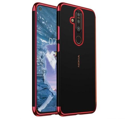 Púzdro ELEGANCE TPU CASE pre NOKIA 6.2(NOKIA 7.2) - červené