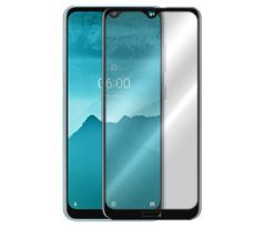 Tvrdené sklo 5D FULL COVER (full glue) 9H PRO (TG) pre NOKIA 6.2 - čierne