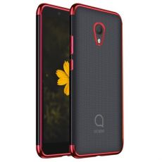 Púzdro ELEGANCE TPU CASE pre ALCATEL 1C (2019) - červené