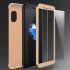 Púzdro 360 FULL BODY + TVRDENÉ SKLO pre XIAOMI Mi A3 - zlaté