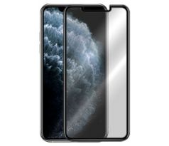 Tvrdené sklo 5D FULL COVER (full glue) 9H PRO (TG) pre APPLE IPHONE 11 PRO (5,8")  - čierne