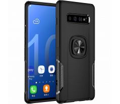 Púzdro ELEGANCE RING CASE pre SAMSUNG GALAXY S10e (G970F) - čierne