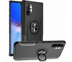 Púzdro ELEGANCE RING CASE pre SAMSUNG GALAXY NOTE 10 PLUS (N975F) - čierne