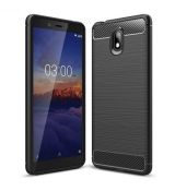 Púzdro CARBON CASE pre LG K30 - čierne