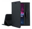Púzdro knižkové diárové FANCY pre MOTOROLA ONE ACTION - čierne