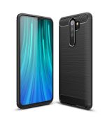 Púzdro CARBON CASE pre XIAOMI REDMI NOTE 8 PRO - čierne
