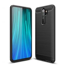 Púzdro CARBON CASE pre XIAOMI REDMI NOTE 8 PRO - čierne