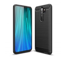 Púzdro CARBON CASE pre XIAOMI REDMI NOTE 8 PRO - čierne