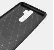 Púzdro CARBON CASE pre XIAOMI REDMI NOTE 8 PRO - čierne