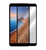 Tvrdené sklo 5D FULL COVER (full glue) 9H PRO (TG) pre XIAOMI REDMI 7A - čierne