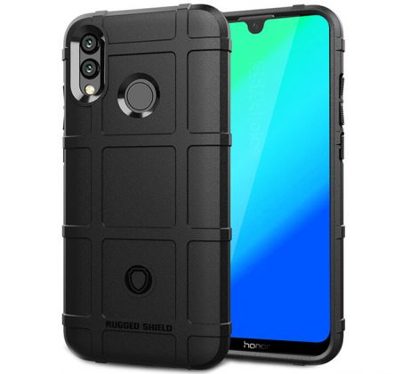 Púzdro (Zadný kryt) RUGGED SHIELD pre HUAWEI P SMART (2019)/HONOR 10 LITE  - čierne