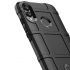 Púzdro (Zadný kryt) RUGGED SHIELD pre HUAWEI P SMART (2019)/HONOR 10 LITE  - čierne