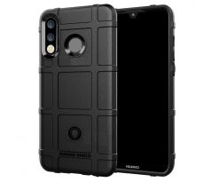 Púzdro (Zadný kryt) RUGGED SHIELD pre HUAWEI P30 LITE - čierne