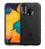 Púzdro (Zadný kryt) RUGGED SHIELD pre SAMSUNG GALAXY A20e (A202F) - čierne
