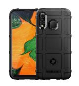 Púzdro (Zadný kryt) RUGGED SHIELD pre SAMSUNG GALAXY A40 (A405F) - čierne