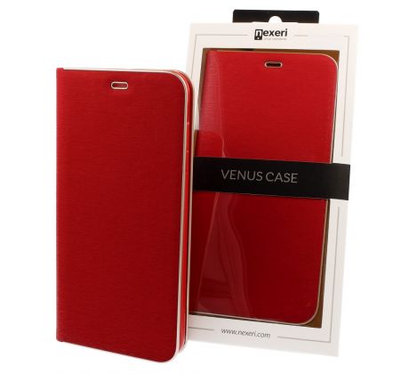 Púzdro knižkové NEXERI VENUS CASE pre XIAOMI REDMI NOTE 7 (NOTE 7 PRO) - červené