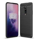 Púzdro CARBON CASE pre OnePlus 7T PRO - čierne
