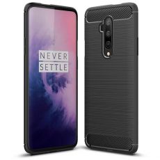 Púzdro CARBON CASE pre OnePlus 7T PRO - čierne