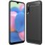 Púzdro CARBON CASE pre SAMSUNG GALAXY A30s (A307F) - čierne