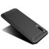 Púzdro CARBON CASE pre SAMSUNG GALAXY A30s (A307F) - čierne