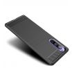 Púzdro CARBON CASE pre SONY XPERIA 5 - čierne