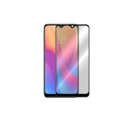 Tvrdené sklo 5D FULL COVER (full glue) 9H PRO (TG) pre XIAOMI REDMI 8 - čierne