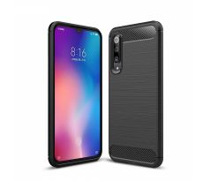 Púzdro CARBON CASE pre XIAOMI Mi 9 SE - čierne