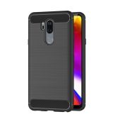 Púzdro CARBON CASE pre LG G7 - čierne