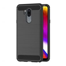 Púzdro CARBON CASE pre LG G7 - čierne