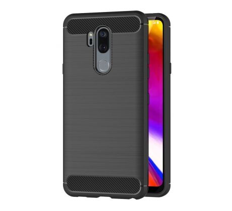 Púzdro CARBON CASE pre LG G7 - čierne