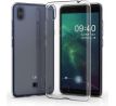 Púzdro SILIKÓNOVÉ BACK GEL MATT pre LG K20 (2019) - transparentné