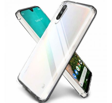 Púzdro SILIKÓNOVÉ BACK GEL MATT pre XIAOMI Mi 9 LITE - transparentné