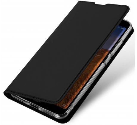 Púzdro knižkové DUX DUCIS PRO SKIN SERIES pre MOTOROLA MOTO E6 PLUS - čierne