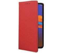 Púzdro knižkové SMART BOOK CASE pre MOTOROLA MOTO E6 PLUS - červené