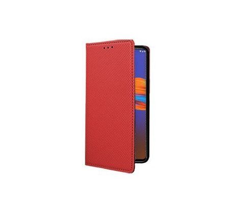 Púzdro knižkové SMART BOOK CASE pre MOTOROLA MOTO E6 PLUS - červené