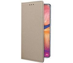 Púzdro knižkové SMART BOOK CASE pre SAMSUNG GALAXY A20s (A207F) - zlaté