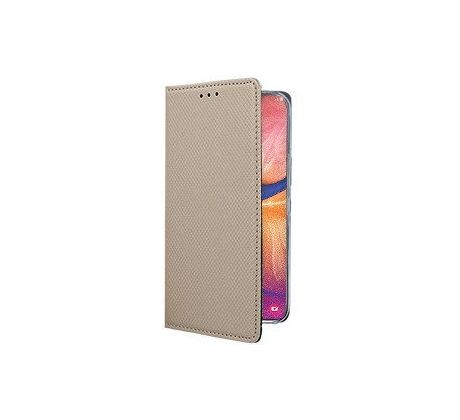 Púzdro knižkové SMART BOOK CASE pre SAMSUNG GALAXY A20s (A207F) - zlaté